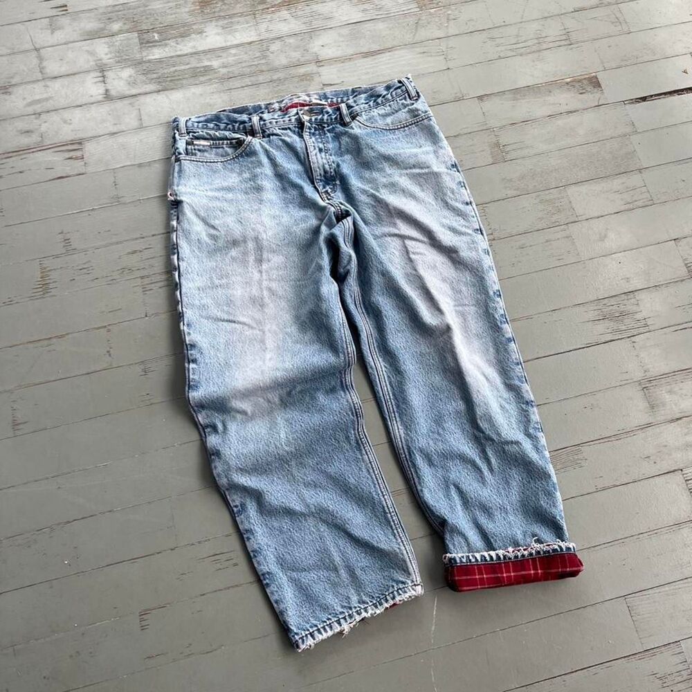 Vintage Eddie Bauer Flannel Lined Workwear Pants